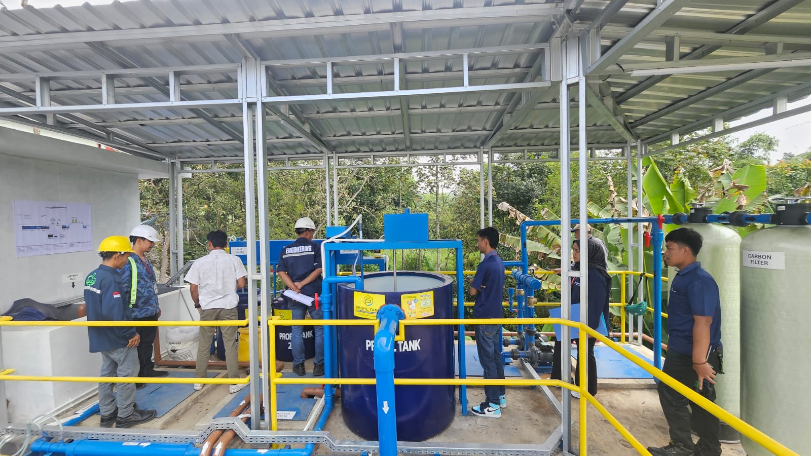 Instalasi STP PT Harum Tirta Jaya