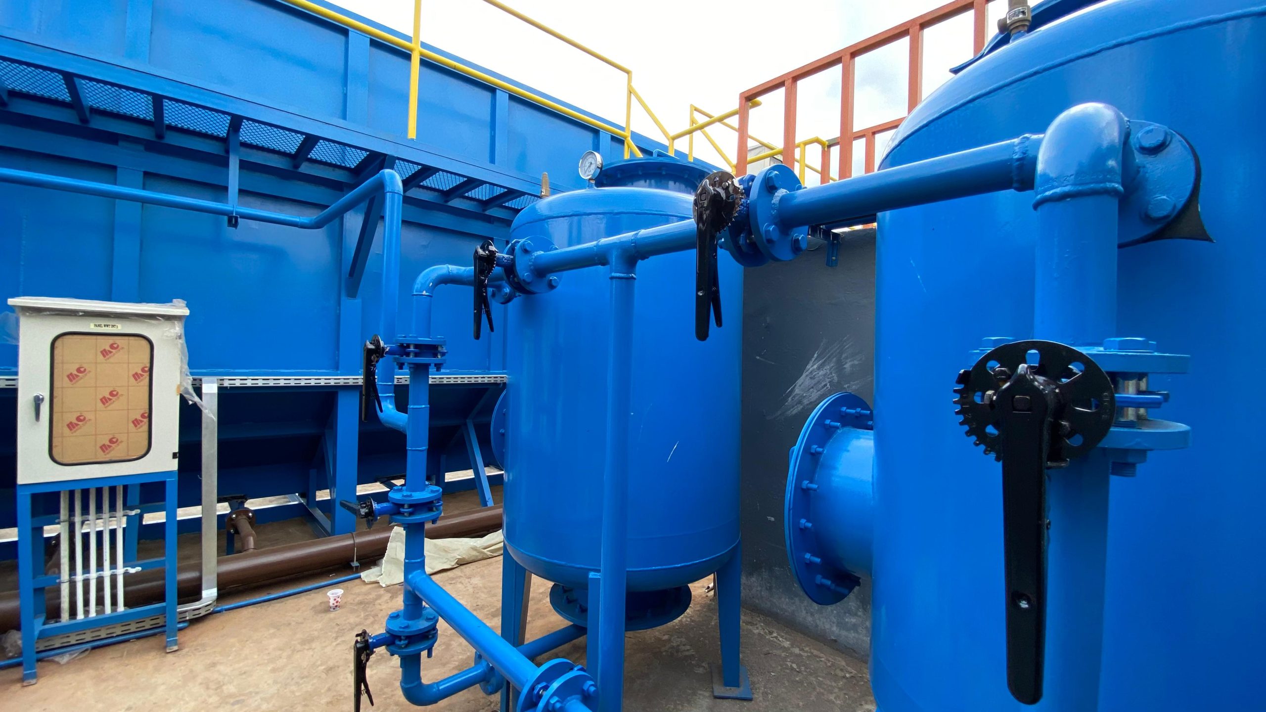 Instalasi WWTP di PT Jiawe Indonesia (2)