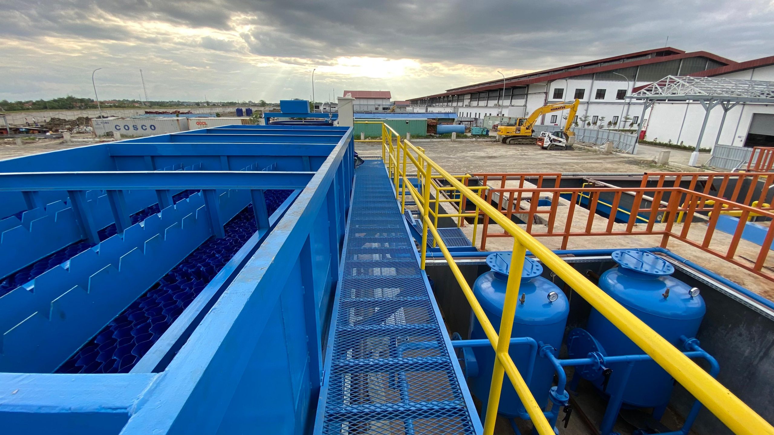 Instalasi WWTP di PT Jiawe Indonesia (4)